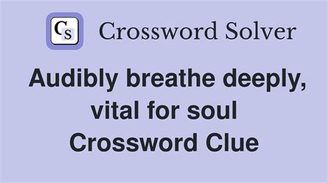 soul crossword clue|More.